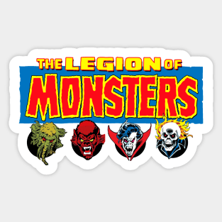 LEGION OF MONSTERS Sticker